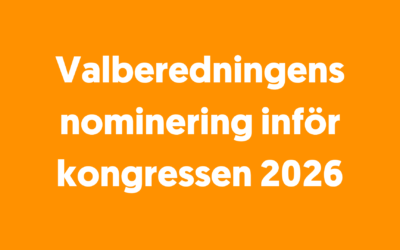 Valberedningens nominering 2026